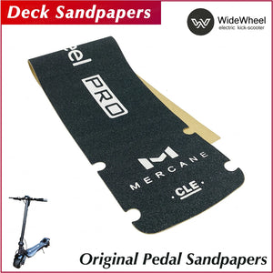Mercane WideWheel PRO Deck Sandpapers Pedal WideWheel Original Electric Scooter 100% Original Spare Parts Accessories - E Smart Way 