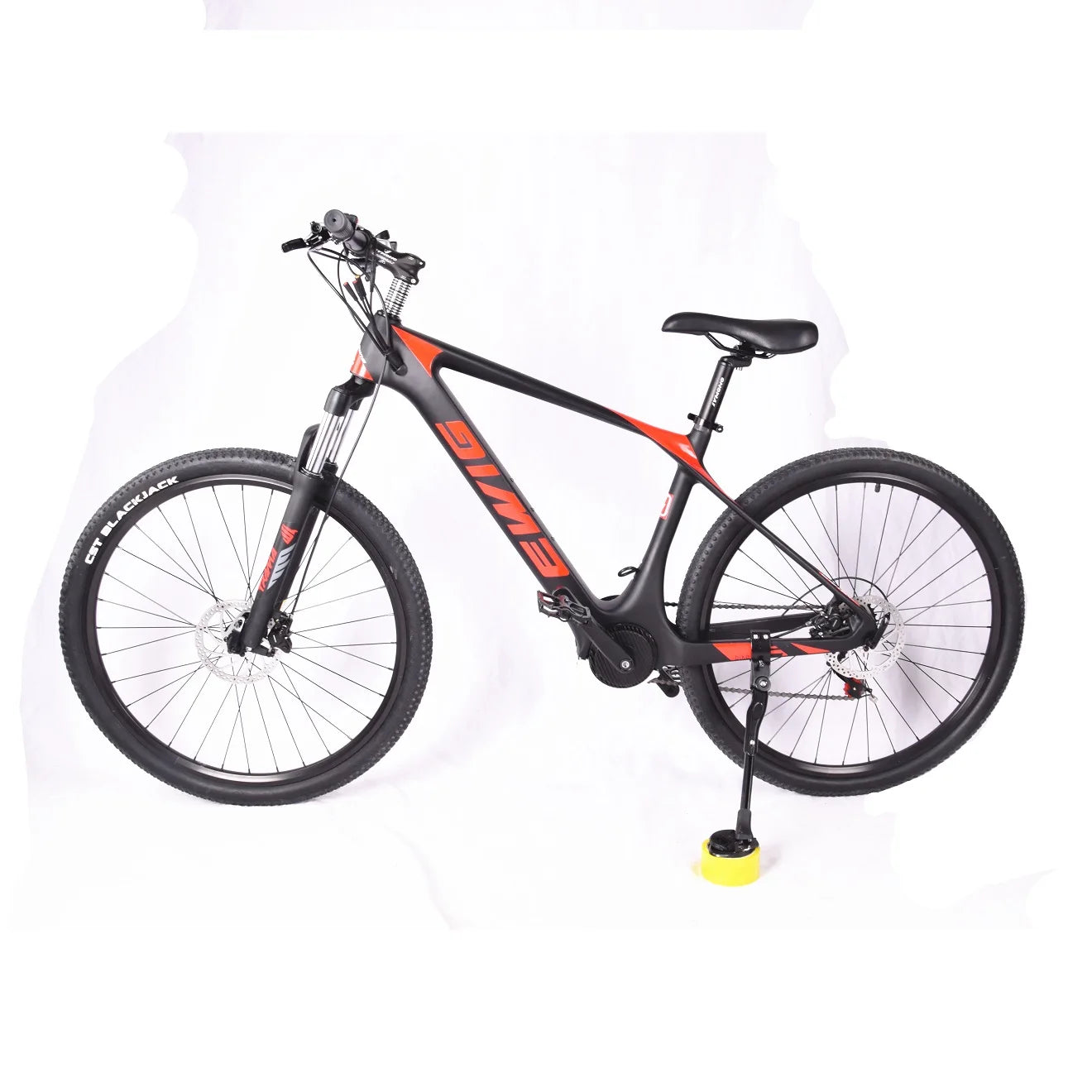 EWIG Carbon Electric Mountain Bike Full Suspension Carbon Fibre e Bikes 7 Speed 27.5 inch SHIMANO MTB Bicycle for Adult Ebike - Image 3
