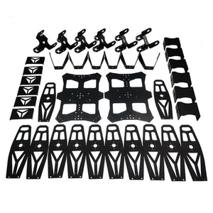 18 DOF Spider Metal Structure Hexapod Robot Bracket for Arduino ESP32 Robot DIY Kit Programmable Robot Spider Parts - E Smart Way 