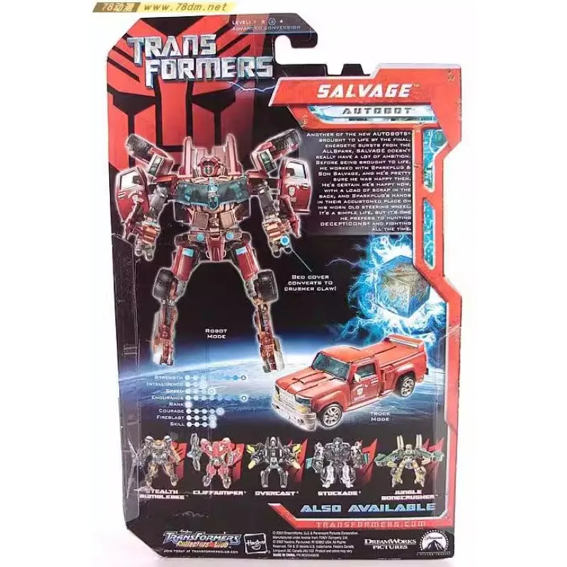 In Stock Transformers Toy Model Transformers Robot Movie Version Salvage Bouncer Hobby Collection Holiday Gift Ornament - Image 4