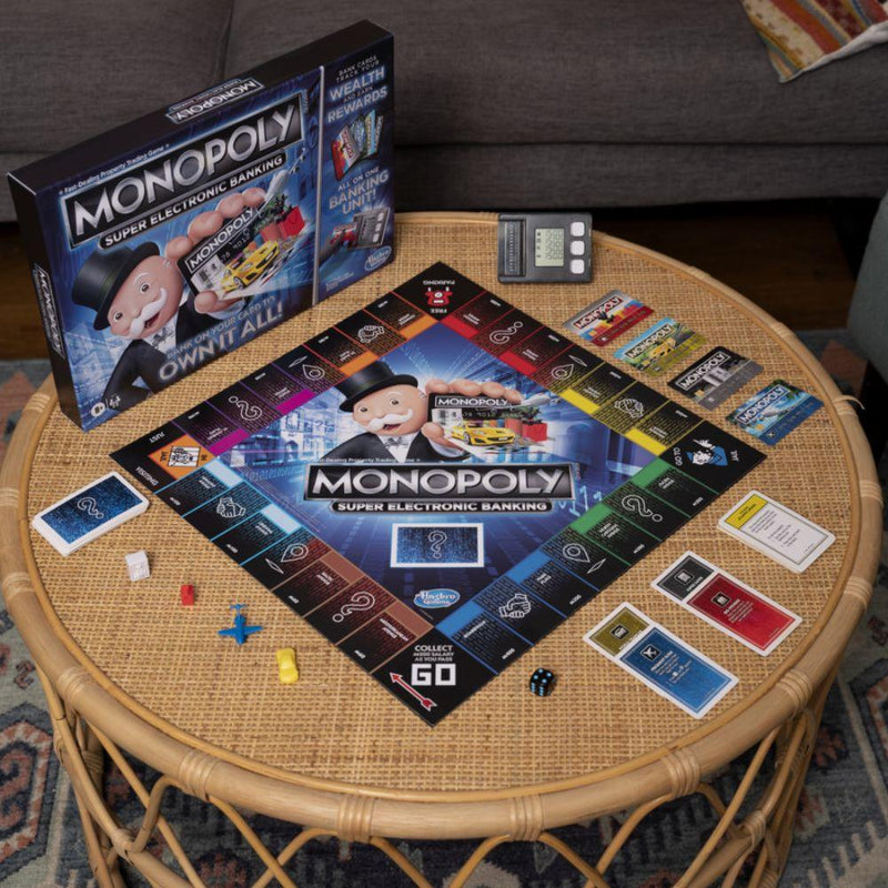 Juego De Mesa Monopoly Super Banco Electronico Toysmart