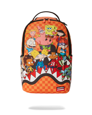 SPRAYGROUND 90'S NICK CHARACTERS CHILLING BACKPACK - BLUE CITY NYC - Character Backpack