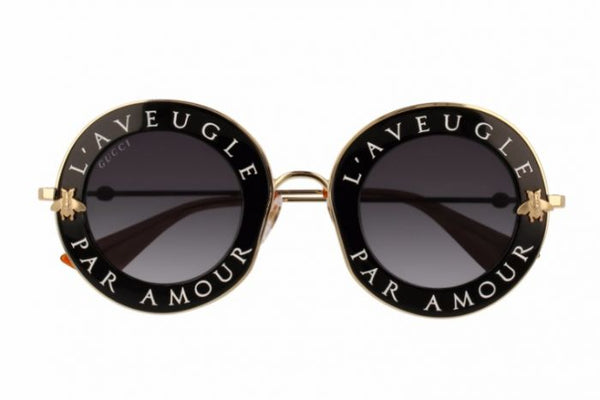 Gucci Sunglasses GG0113S 001 BLACK 