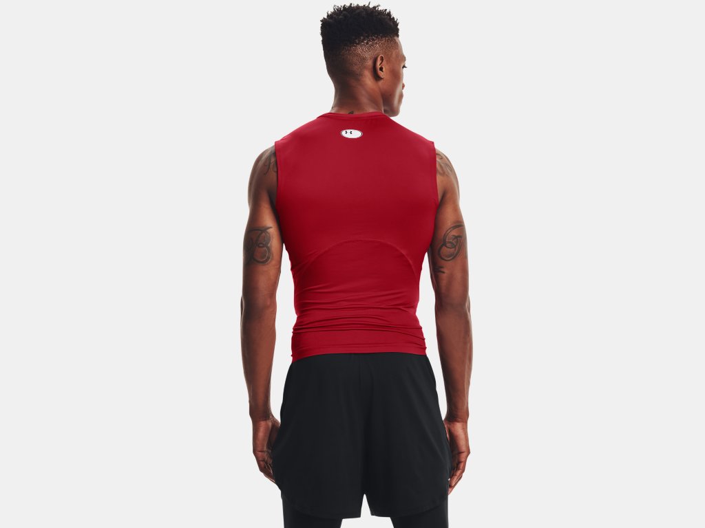 UA Men's HeatGear® Armour Sleeve Less