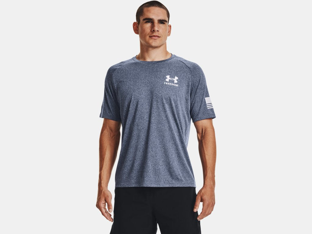 UA Men's Command Warmup Short Sleeve Hood