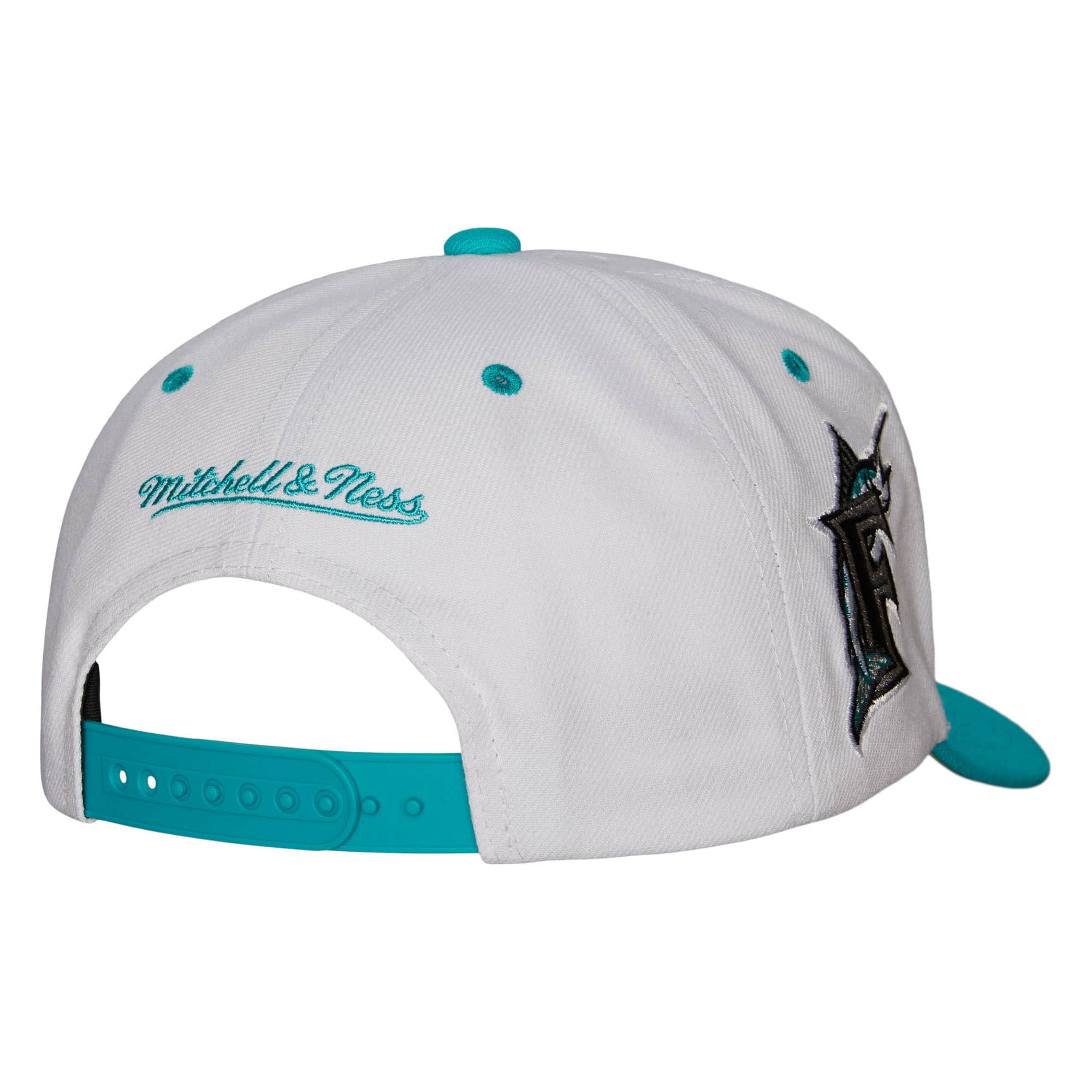 Mitchell & Ness San Diego Padres White Coop Evergreen Snapback Hat