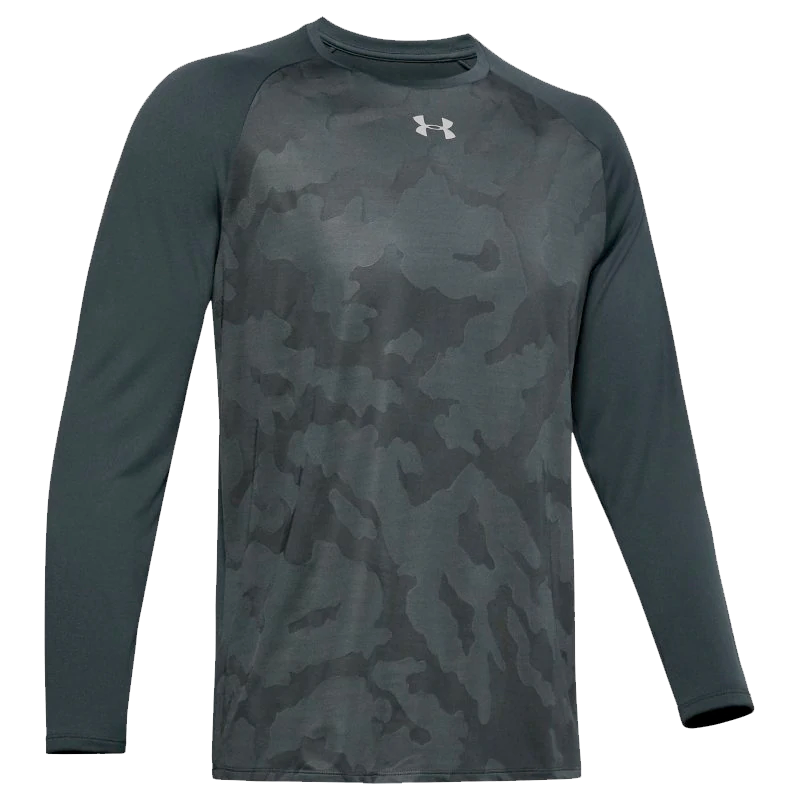 UA Men's Locker Jacquard LongSleeve Tee