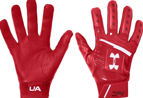 under armour red gloves