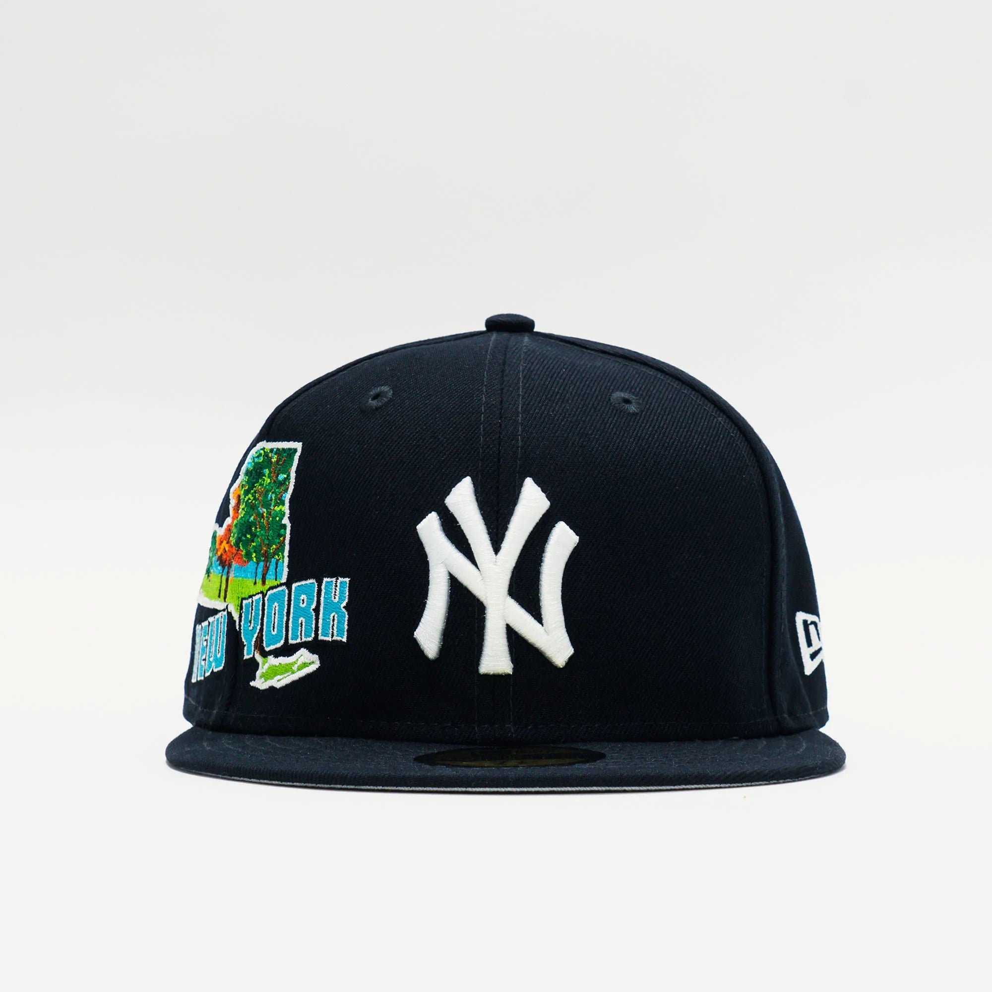 New Era New York Yankees Dark Green Basic 59FIFTY Fitted Hat - Hibbett