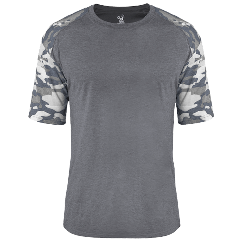 Badger Men's Vintage Camo Sport Tri-Blend Tee