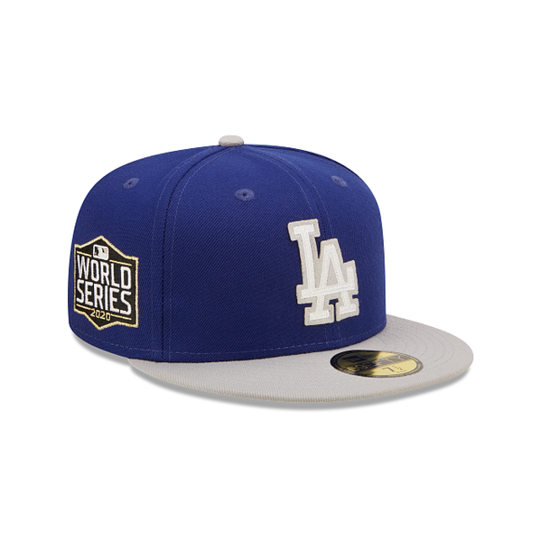 Los Angeles Dodgers Fitted New Era 59FIFTY Wordmark Black Cap Hat
