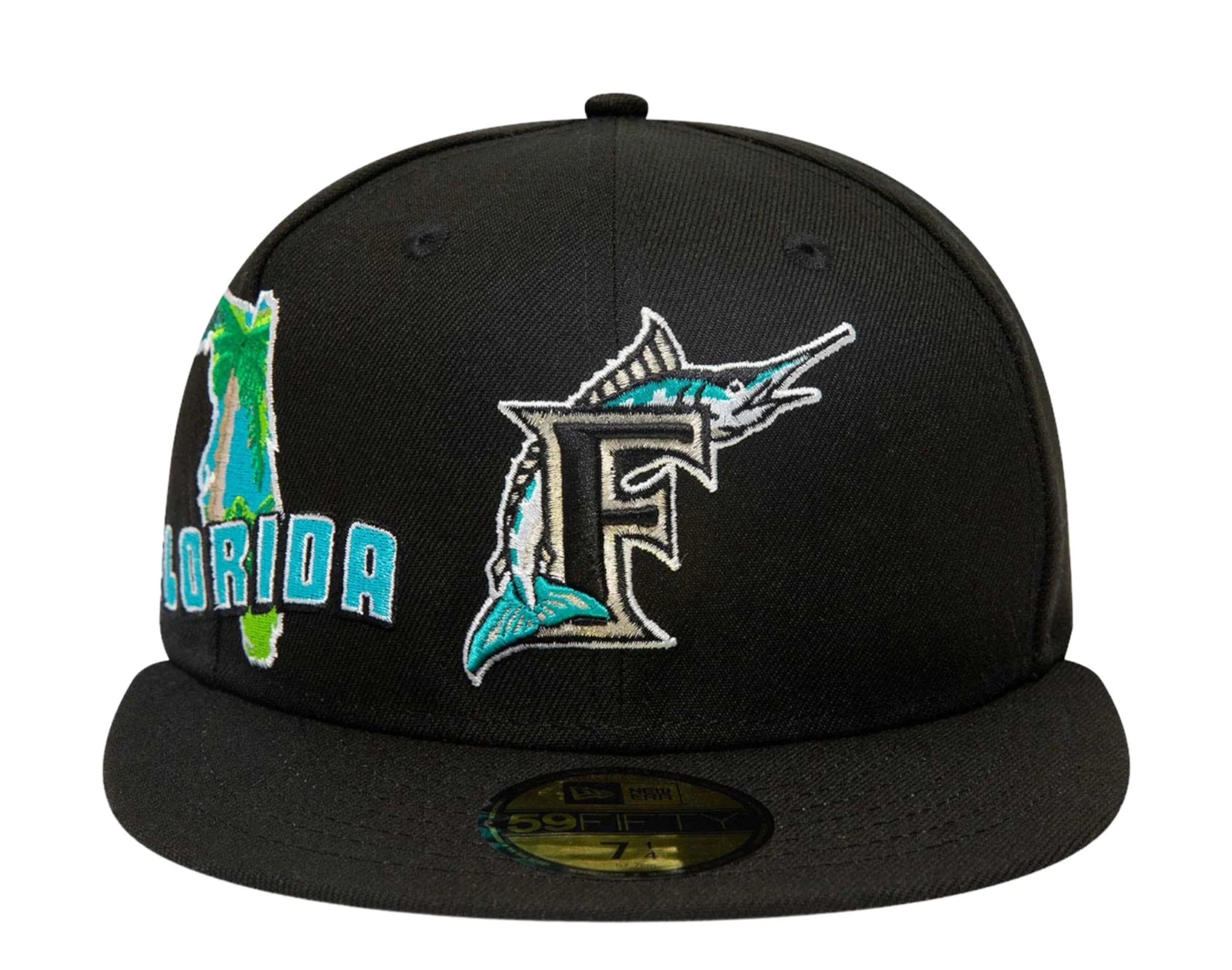 New Era Miami Dolphins 59FIFTY '23 City Icon Fitted Hat 7 1/2