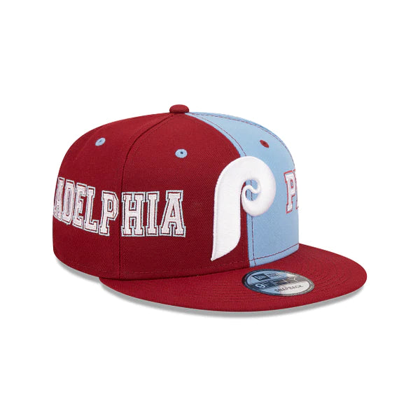 Shop New Era 59Fifty Philadelphia Phillies Coop Letterman Fitted Hat  60296447 red