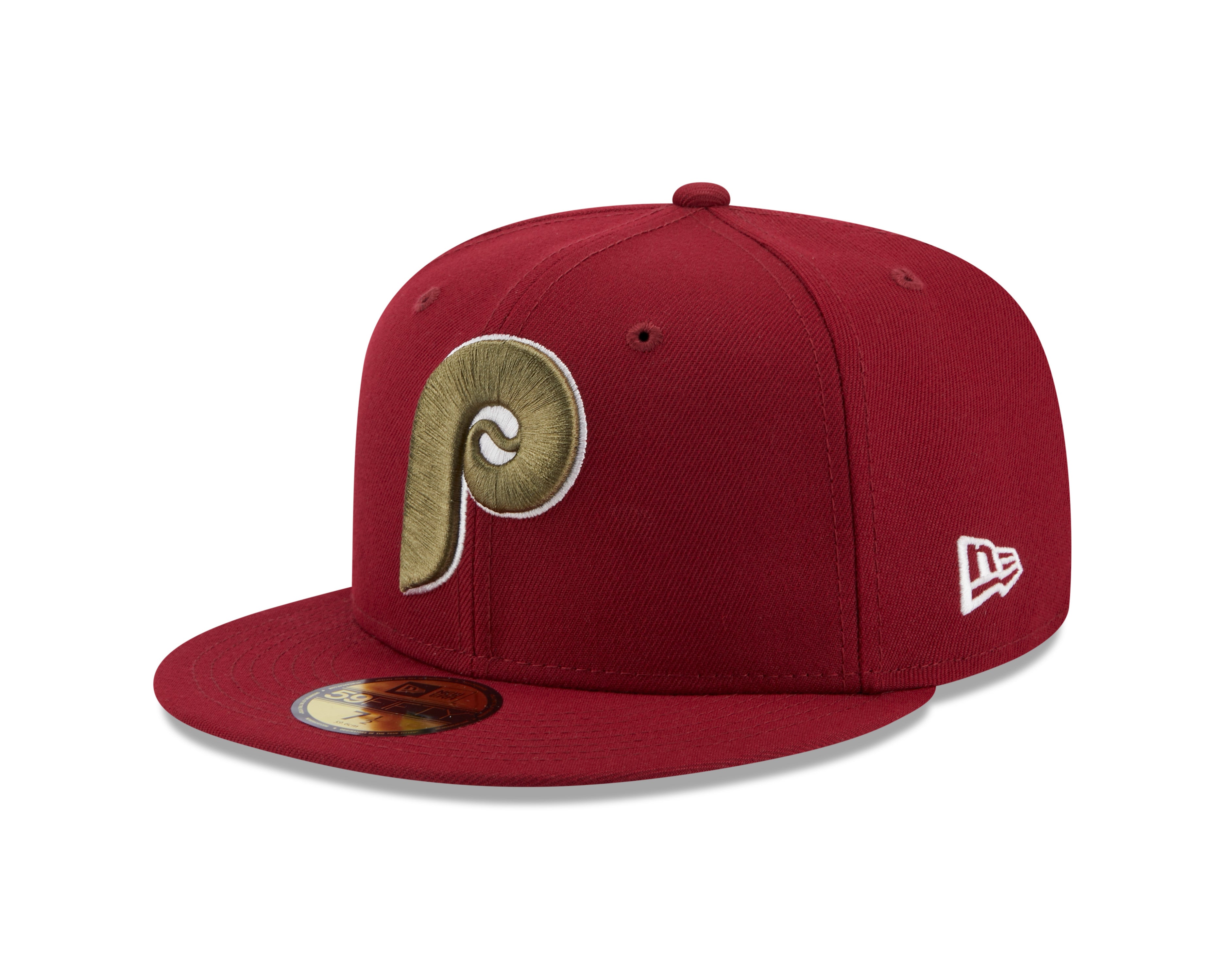 Philadelphia Phillies New Era World Class Back Patch 59FIFTY Fitted Hat