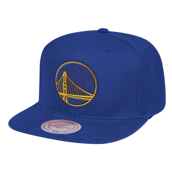 Mitchell & Ness Team Ground Snapback Golden State Warriors