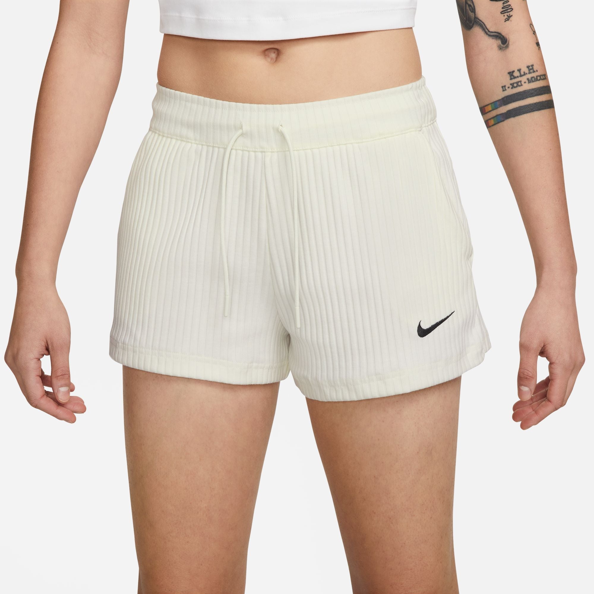 Nike Sportswear Women's High-Waisted Ribbed Jersey Shorts