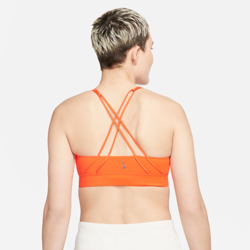 Nike Yoga Dri-Fit Swoosh Women's Medium-Support Printed Sports Bra