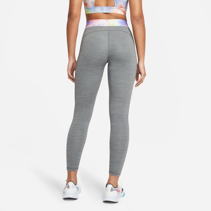 Nike Women's Sportswear Air Logo Taped 7/8 HR Leggings Size XS Grey  CV8570-056