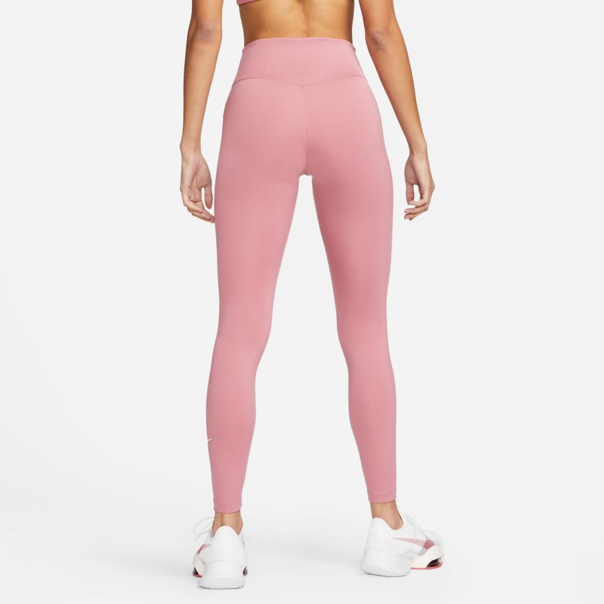 Nike One Women's Mid-Rise Color-Block Leggings (as1, Alpha, s, Regular,  Regular, Iron Grey/Heather/Active Pink/White, Small) at  Women's  Clothing store