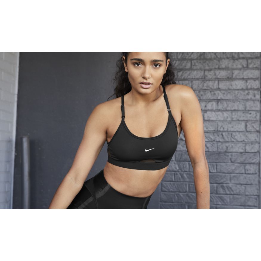 NEW! Nike [Medium-A-C] Women's Alpha Dri-FIT Sports Yoga Bra, Black,  AJ0340-010
