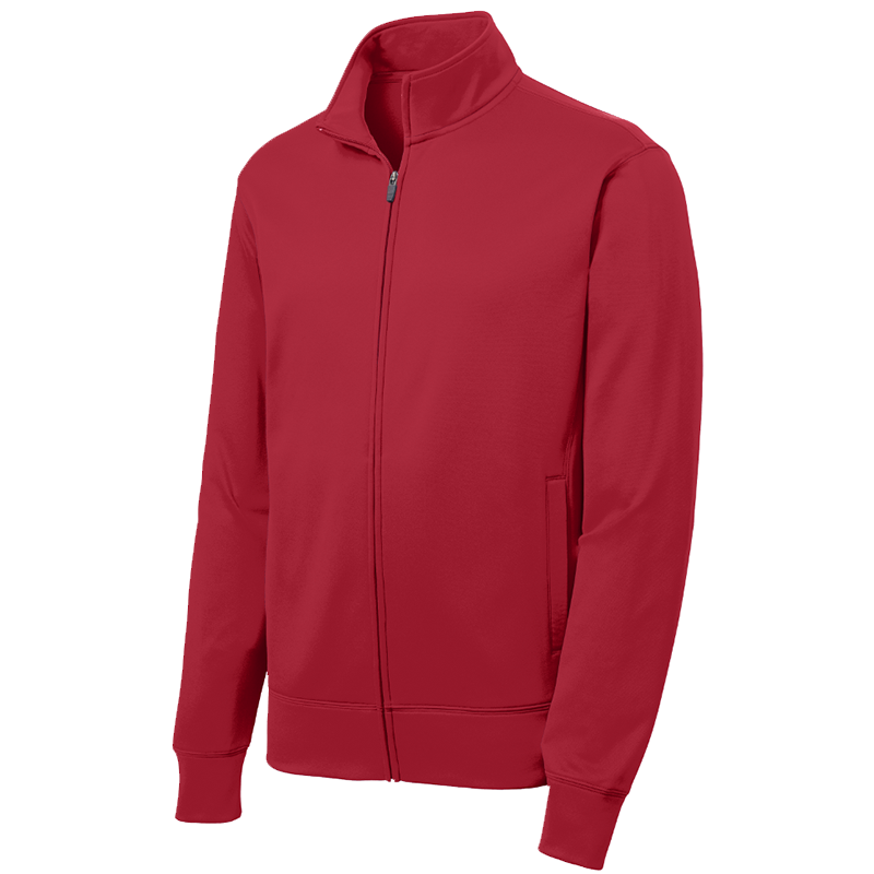 Sport-Tek Men's Sport-Wick Fleece Full-Zip Jacket