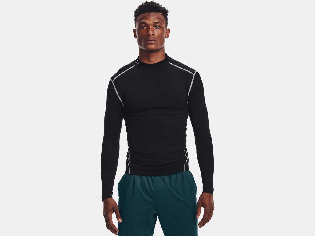 UA Men's Coldgear Armour Compression Mock