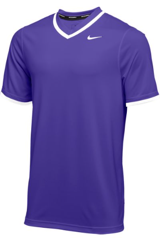 Nike Men's Baseball Stock Vapor Select Full-Button Jersey Medium Blue  BQ5508-494