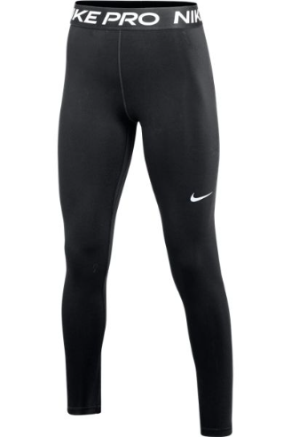 Nike Women's Pro Hyperwarm Tights - Embossed Black