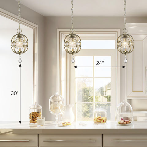 Measurement Guidelines for Hanging Pendant Lighting over Kitchen Island