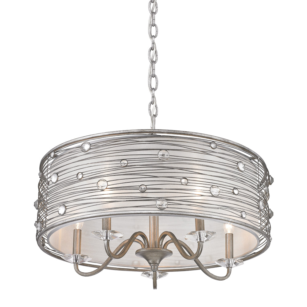 joia 5 light chandelier