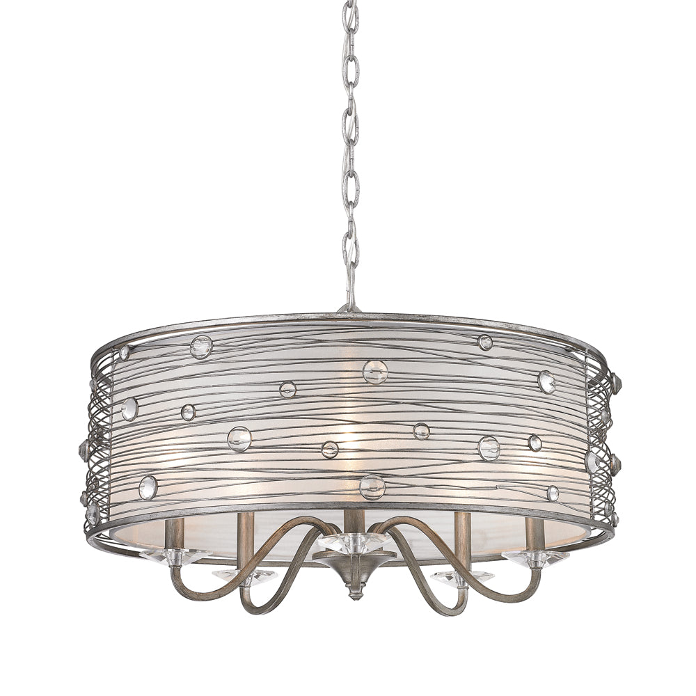 joia 5 light chandelier