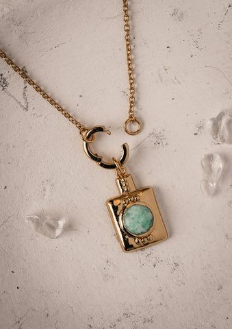 Collier Amazonite - Filtre d'Amour