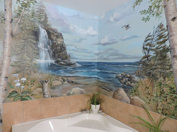 Bathroom Mural