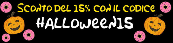Speciale Halloween sconto 15% Diventagiallo