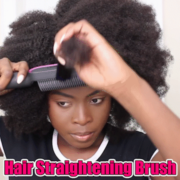 Hair Straightening Styler Brush - ShopperBoard