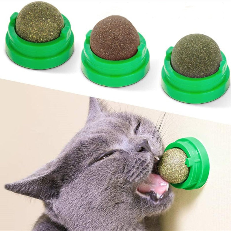 Door Handle Catnip Ball