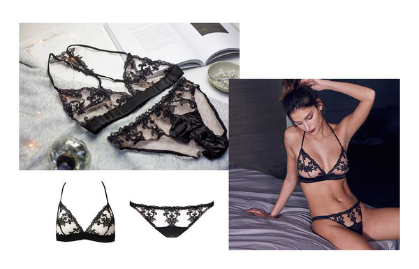 Onyx Christmas Gifting Black Lingerie ideas