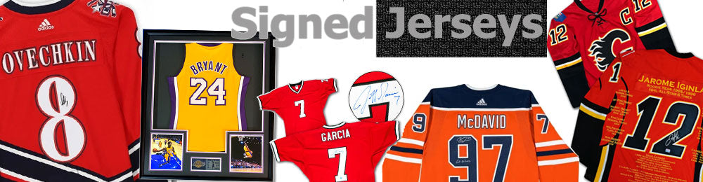 autographed jerseys in Calgary