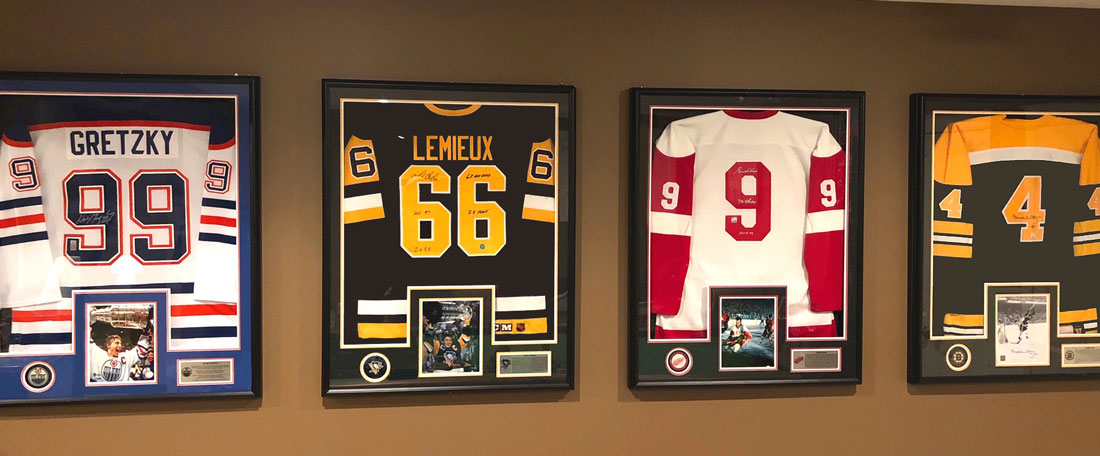 sports jersey framing near me