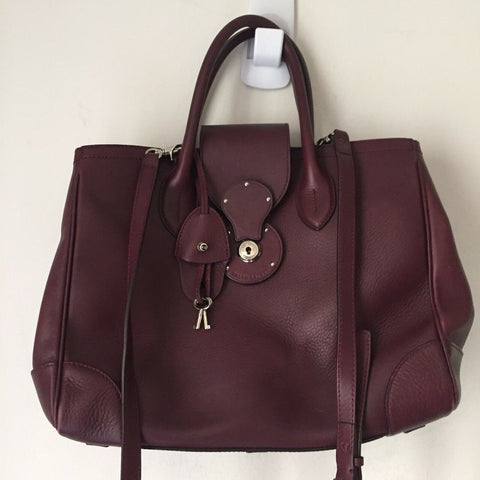 Leather crossbody bag Louis Vuitton Burgundy in Leather - 15319307
