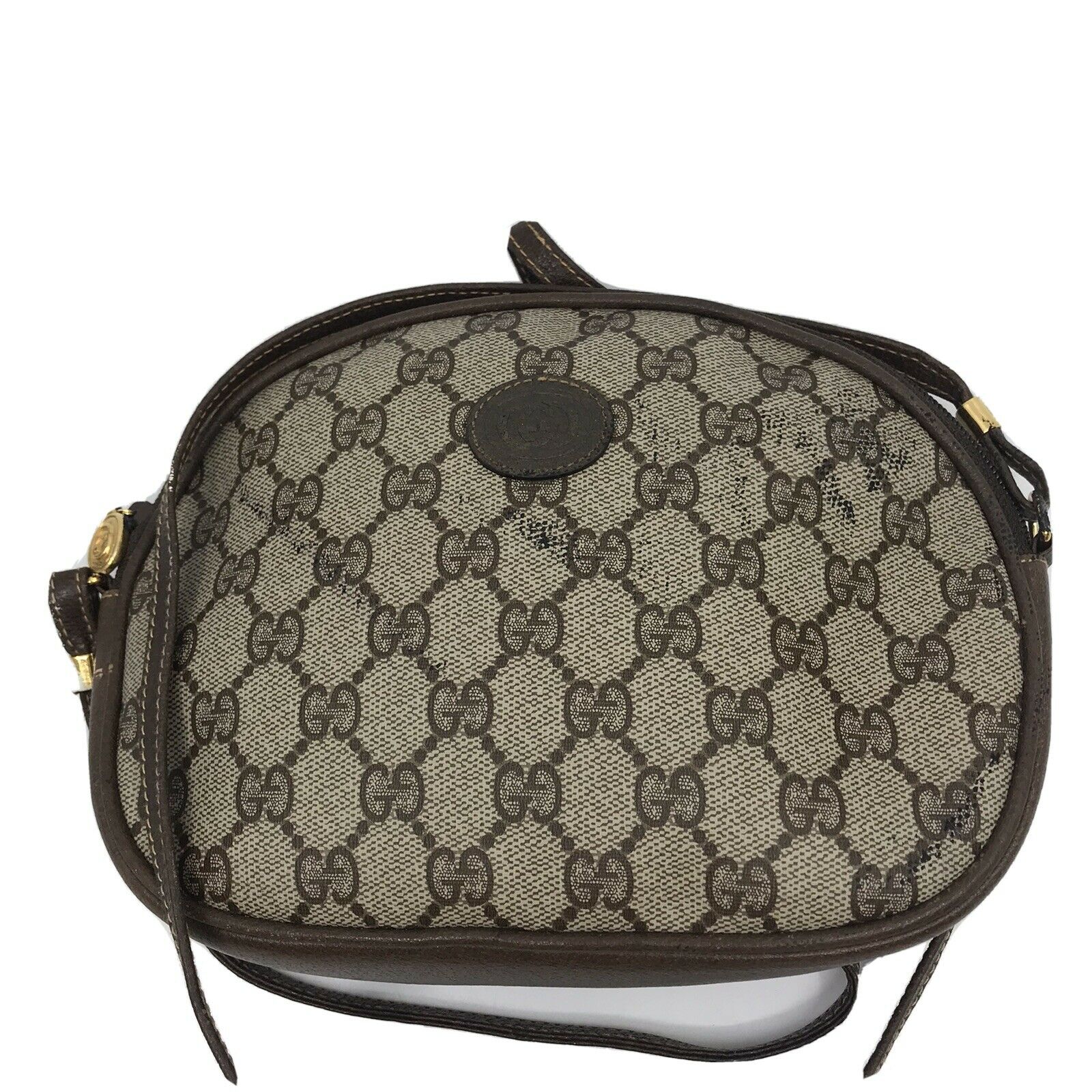 GUCCI Vintage Crossbody Bag All Over 