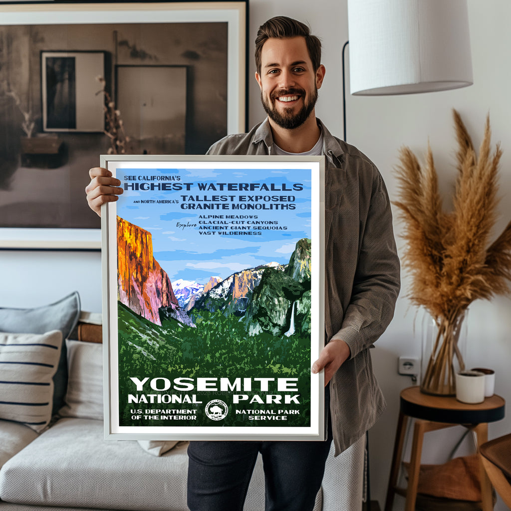 Rob Decker's Yosemite National Park Poster