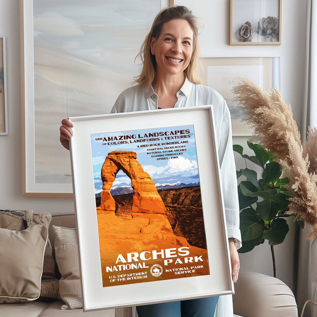 Rob Decker's Arches National Park Poster