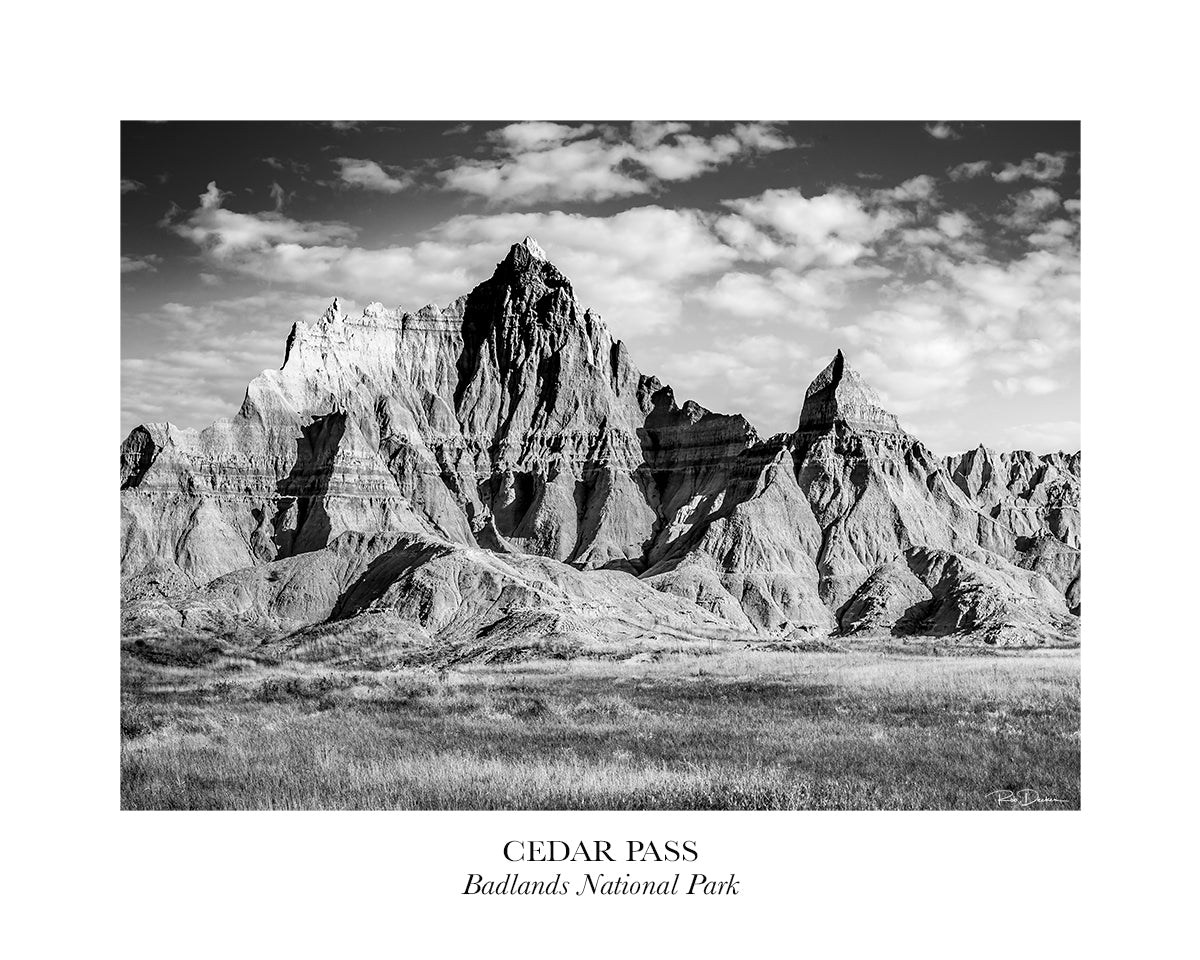 Cedar Pass, Badlands National Park | National Park Posters