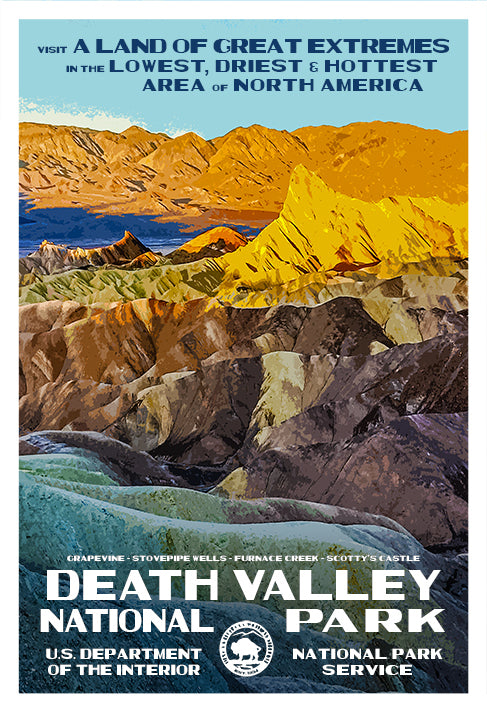 Death Valley National Park | National Park Posters
