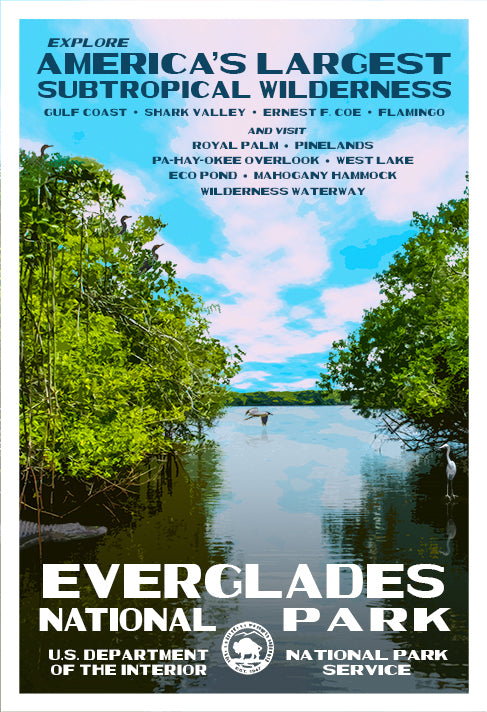 Everglades National Park | National Park Posters