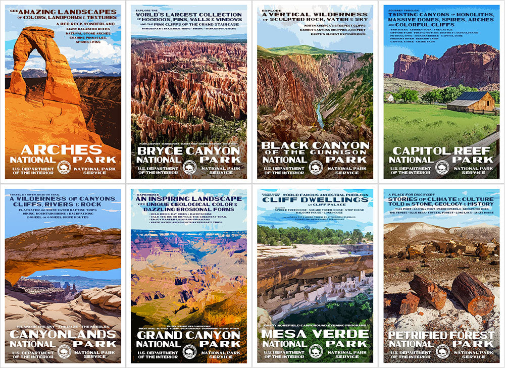 National Park Posters of the Grand Circle | © Robert B. Decker
