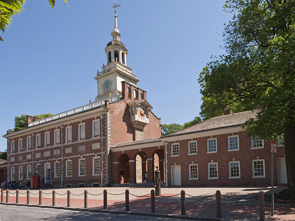 Independence Hall, where both the Declaration of Independence and the United States Constitution were debated and signed