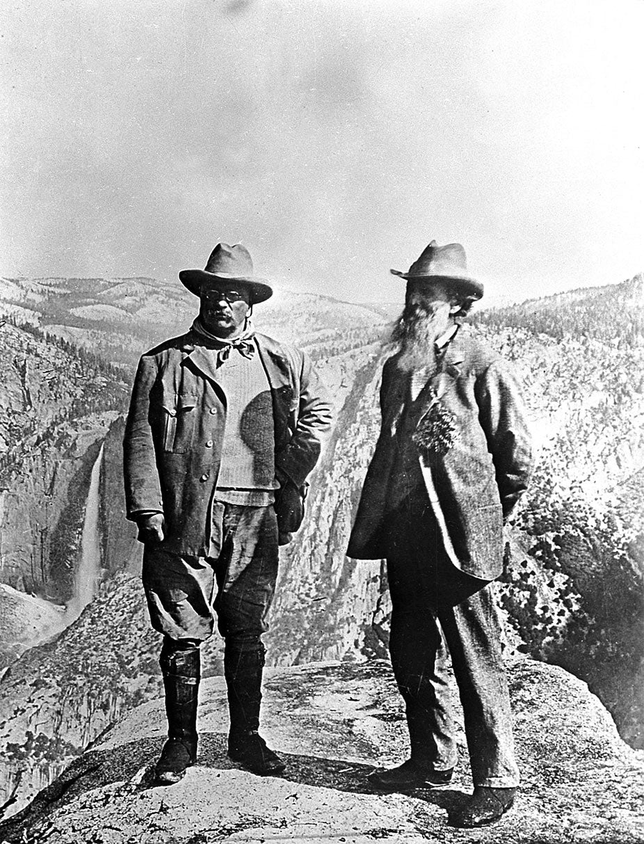 John Muir and Theodore Roosevelt