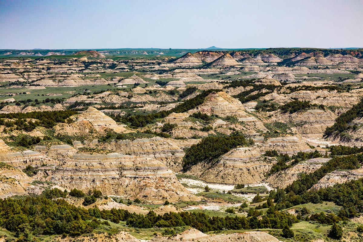 View from Buck Hill, Theodore Roosevelt National Park | National Park Posters